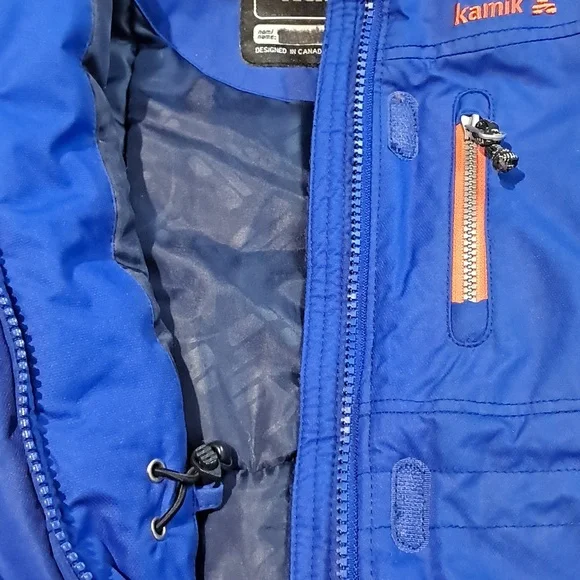 Kamik Boys/Girls Snow/Ski Suit. Size 3. Blue With Orange. - Picture 13 of 16